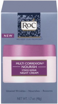 RoC Multi Correxion Stress Repair Night Cream, 1.7 Ounce RoC Multi Correxion Stress Repair Night Cream, 1.7 Ounce