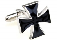 Black Iron Cross Cufflinks Gift Boxed Black Iron Cross Cufflinks Gift Boxed