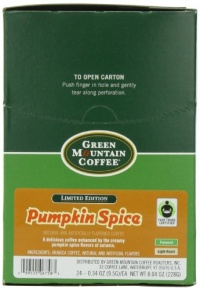 Green Mountain Coffee K-Cup for Keurig Brewers, Pumpkin Spice, 24 Count