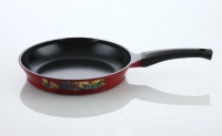 Flamekiss 10 Red Ceramic Coated Fry Pan by Amorè, Innovative & Elegant Design, Nano Ceramic Coating w/ Silver Ion (100% PTFE & PFOA Free) Flamekiss 10 Red Ceramic Coated Fry Pan by Amorè, Innovative & Elegant Design, Nano Ceramic Coating w/ Silver Ion (100% PTFE & PFOA Free)