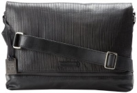 Frye James Veg Cut Leather DB106 Messenger Bag,Black,One Size Frye James Veg Cut Leather DB106 Messenger Bag,Black,One Size