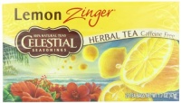 Celestial Seasonings Herb Tea, Lemon Zinger, 20-Count Tea Bags (Pack of 6) Celestial Seasonings Herb Tea, Lemon Zinger, 20-Count Tea Bags (Pack of 6)