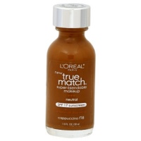 L'Oreal Paris True Match Super-Blendable Makeup, Cappuccino, 1-Fluid Ounce L'Oreal Paris True Match Super-Blendable Makeup, Cappuccino, 1-Fluid Ounce