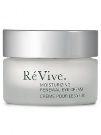 This powerful eye perfecting cream significantly increases cell renewal and deeply hydrates to reduce the appearance of fine lines and wrinkles around the eyes. A scientifically-advanced Bio-Renewal Protein works with our exclusive Restorative Eye Complex to retexturize and renew the skin without irritating the delicate eye area. Eyes look brighter and more vibrant. Now eyes can experience the legendary Révive Glow. This powerful eye perfecting cream significantly increases cell renewal and deeply hydrates to reduce the appearance of fine lines and wrinkles around the eyes. A scientifically-advanced Bio-Renewal Protein works with our exclusive Restorative Eye Complex to retexturize and renew the skin without irritating the delicate eye area. Eyes look brighter and more vibrant. Now eyes can experience the legendary Révive Glow.