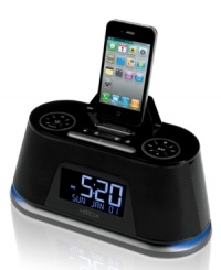 Unique styling and big sound - the Unwind from HDMX charges and plays your iPhone, iPod and iPad right next to your in bed! Unique styling and big sound - the Unwind from HDMX charges and plays your iPhone, iPod and iPad right next to your in bed!