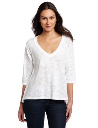 Nation LTD Women's Venice Tee, White, 3 Nation LTD Women's Venice Tee, White, 3