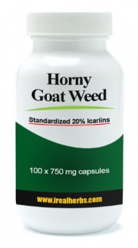 Horny Goat Weed, Standardized 20% Icariins, 750mg 100 Capsules Horny Goat Weed, Standardized 20% Icariins, 750mg 100 Capsules