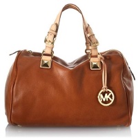 MICHAEL Michael Kors womens grayson brown tassle leather handbag MICHAEL Michael Kors womens grayson brown tassle leather handbag