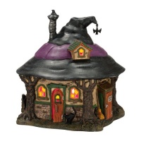 Department 56 4025341 Snow Village Halloween from Department 56 Hilda's Witch Haunt Lit House, 7.1-Inch Department 56 4025341 Snow Village Halloween from Department 56 Hilda's Witch Haunt Lit House, 7.1-Inch