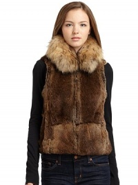THE LOOKAllover plush fur constructionExtra fluffy fur collarFront zip closureDual seam pocketsTHE FITAbout 23 from shoulder to hemTHE MATERIALRaccoonRabbit linerCARE & ORIGINClean by fur specialistRaccoon fur origin: FinlandRabbit fur origin: ChinaImportedModel shown is 5'9 (175cm) wearing US size THE LOOKAllover plush fur constructionExtra fluffy fur collarFront zip closureDual seam pocketsTHE FITAbout 23 from shoulder to hemTHE MATERIALRaccoonRabbit linerCARE & ORIGINClean by fur specialistRaccoon fur origin: FinlandRabbit fur origin: ChinaImportedModel shown is 5'9 (175cm) wearing US size