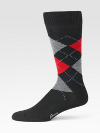 The luxury house's essential addition to every well-appointed wardrobe in silky, argyle-patterned wool. Mid-calf height90% wool/10% nylonMachine washMade in Italy The luxury house's essential addition to every well-appointed wardrobe in silky, argyle-patterned wool. Mid-calf height90% wool/10% nylonMachine washMade in Italy
