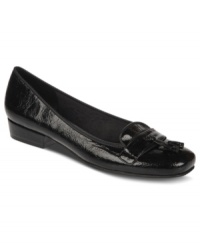 Professional and pretty. Life Stride's Quadrille flats are menswear-inspired with tassel detail up top. Professional and pretty. Life Stride's Quadrille flats are menswear-inspired with tassel detail up top.