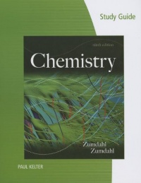 Study Guide for Zumdahl/Zumdahl's Chemistry, 9th Study Guide for Zumdahl/Zumdahl's Chemistry, 9th