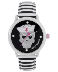 Drop dead gorgeous style from Betsey Johnson's watch collection. Drop dead gorgeous style from Betsey Johnson's watch collection.