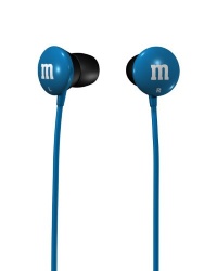 Maxell 190552 M&M'S Lightweight Earbuds, Blue Maxell 190552 M&M'S Lightweight Earbuds, Blue