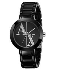 A chic and casual accent watch for everyday by AX Armani Exchange. A chic and casual accent watch for everyday by AX Armani Exchange.