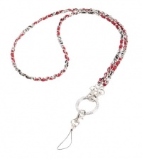 Vera Bradley Chain Lanyard in Deco Daisy Vera Bradley Chain Lanyard in Deco Daisy