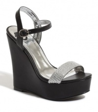 G by GUESS Dazzle Rhinestone Platform Wedge