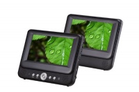 Sylvania SDVD8737 7-Inch Dual Screen Portable DVD Player with USB/SD Card Reader, New and Improved Mounting System Sylvania SDVD8737 7-Inch Dual Screen Portable DVD Player with USB/SD Card Reader, New and Improved Mounting System