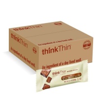 thinkThin Brownie Crunch, Gluten Free, 2.1-Ounce Bars (Pack of 15)