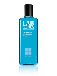 Concentrated gel cleans and conditions skin; unclogs pores. Aqua-blue liquid-gel cleanser; eliminates deep-down grime, surface oil, debris and pollution. Sets up beard for close, sleek shave. Conditions skin with papaya extract and aloe vera. Leaves skin clearer, healthier-looking. For normal/oily skin. 8.5 oz. 