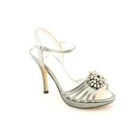 Caparros Zodiac Womens Size 7 Gray Textile Dress Sandals Shoes New/Display Caparros Zodiac Womens Size 7 Gray Textile Dress Sandals Shoes New/Display