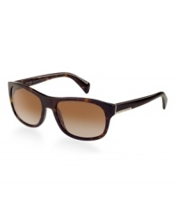 The hallmark styling of this world-renowned fashion leader denotes high quality with a dedication to innovation and a strong tradition of craftsmanship. Prada is synonymous with an understated style that has always anticipated, and often dictated, new trends. Prada sunglasses use only the finest materials to strike the ideal balance of form and function. The hallmark styling of this world-renowned fashion leader denotes high quality with a dedication to innovation and a strong tradition of craftsmanship. Prada is synonymous with an understated style that has always anticipated, and often dictated, new trends. Prada sunglasses use only the finest materials to strike the ideal balance of form and function.