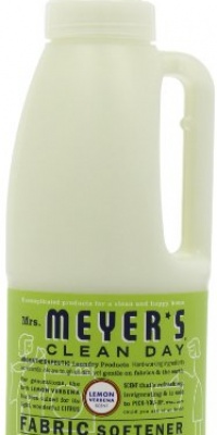 Mrs. Meyer's Clean Day Fabric Softener, Lemon Verbena, 32-Ounce Bottles (Case of 6)