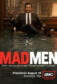 (11x17) Mad Men Don Draper Water TV Poster (11x17) Mad Men Don Draper Water TV Poster