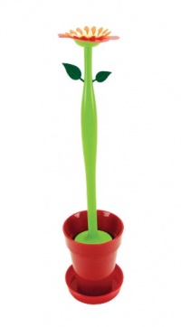 Boston Warehouse Flower Toilet Brush Set Boston Warehouse Flower Toilet Brush Set