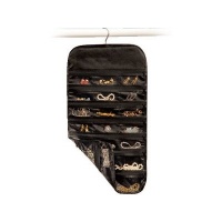 Richards Homewares Satin Thirty Seven Pocket Jewelry Organizer-Black Richards Homewares Satin Thirty Seven Pocket Jewelry Organizer-Black