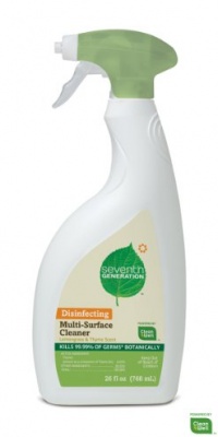 Seventh Generation Disinfecting Multi-Surface Cleaner, Lemongrass & Thyme 26 fl oz (786 ml) Seventh Generation Disinfecting Multi-Surface Cleaner, Lemongrass & Thyme 26 fl oz (786 ml)