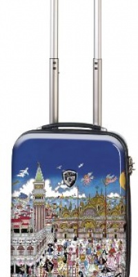 Heys USA Luggage Fazzino Carnevale Veneziana 22 Inch Hardside Carry-on Spinner Heys USA Luggage Fazzino Carnevale Veneziana 22 Inch Hardside Carry-on Spinner