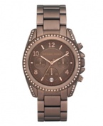 Treat yourself to dessert everyday with this rich Blair watch by Michael Kors.