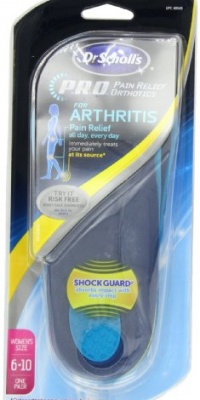Dr. Scholl's Arthritis Pain Relief Orthotics (Women's Sizes 6-10) 1-Pair Dr. Scholl's Arthritis Pain Relief Orthotics (Women's Sizes 6-10) 1-Pair