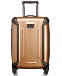An incredibly stylish polycarbonate hardside case provides the durability and strength needed to survive years of travel, while offering an incredibly lightweight design that easily maneuvers through crowds and effortlessly keeps all of your belongings organized and in place. 5-year limited warranty. An incredibly stylish polycarbonate hardside case provides the durability and strength needed to survive years of travel, while offering an incredibly lightweight design that easily maneuvers through crowds and effortlessly keeps all of your belongings organized and in place. 5-year limited warranty.