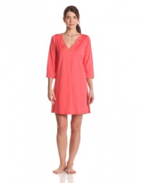 Hanro Women's Gwen 3/4 Sleeve Gown Hanro Women's Gwen 3/4 Sleeve Gown