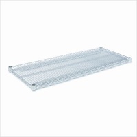 Alera SW584818SR - Industrial Wire Shelving Extra Wire Shelves, 48w x 18d, Silver, 2 Shelves/Carton Alera SW584818SR - Industrial Wire Shelving Extra Wire Shelves, 48w x 18d, Silver, 2 Shelves/Carton