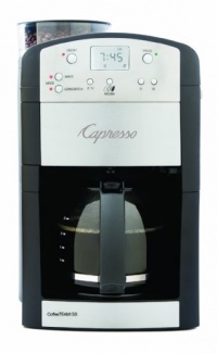 Capresso 464.05 CoffeeTeam GS 10-Cup Digital Coffeemaker with Conical Burr Grinder Capresso 464.05 CoffeeTeam GS 10-Cup Digital Coffeemaker with Conical Burr Grinder