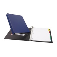 Avery Durable Binder with 1-Inch Slant Ring, Holds 8.5 x 11-Inch Paper, Blue, 1 Binder (27251)