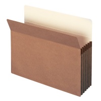 Smead Pockets, Letter Size, Straight Cut, 5-1/4 Inch Expansion, Rollover Tyvek at Top-reinforced sides, Redrope, 10 Per Box (73234) Smead Pockets, Letter Size, Straight Cut, 5-1/4 Inch Expansion, Rollover Tyvek at Top-reinforced sides, Redrope, 10 Per Box (73234)