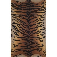 Seville Tiger Rug Size: 9' x 12'