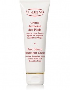 Foot beauty care that goes one step further by soothing and comforting tired feet with dry skin. A rich, deeply penetrating, non-greasy foot treatment cream formulated to moisturize, rejuvenate and restore the natural beauty of your feet. 4 oz. 