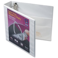 Avery Extra-Wide Ezd Reference View Binder, 2 Inch Rings, White, 1 Binder (01320) Avery Extra-Wide Ezd Reference View Binder, 2 Inch Rings, White, 1 Binder (01320)