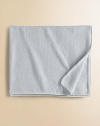 A warm knit blanket in soft cotton is best for sleeping baby. Cotton; machine wash Imported