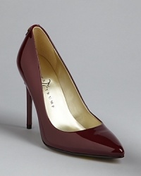 Deceptively simple, these work-or-play IVANKA TRUMP pumps have special allure, in an on-trend pointed toe silhouette. Deceptively simple, these work-or-play IVANKA TRUMP pumps have special allure, in an on-trend pointed toe silhouette.
