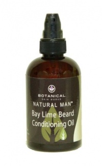 Botanical Skin Works Bay Lime Beard Conditioning Oil 4 Oz Men'S Body Care