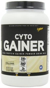 CytoSport Cyto Gainer Protein Drink Mix, Vanilla, 3.31 Pound CytoSport Cyto Gainer Protein Drink Mix, Vanilla, 3.31 Pound