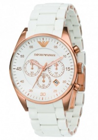 Emporio Armani Men's AR5919 Sport White Dial Watch Emporio Armani Men's AR5919 Sport White Dial Watch