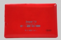 RED Color 7.0 ZEEPPAD(TM) ANDROID 4.0 TABLET 4GB CAPACITY WIFI, CAMERA, YOUTUBE, GAMES SKYPE VIDEO CALLING & NETFLIX MOVIES RED Color 7.0 ZEEPPAD(TM) ANDROID 4.0 TABLET 4GB CAPACITY WIFI, CAMERA, YOUTUBE, GAMES SKYPE VIDEO CALLING & NETFLIX MOVIES